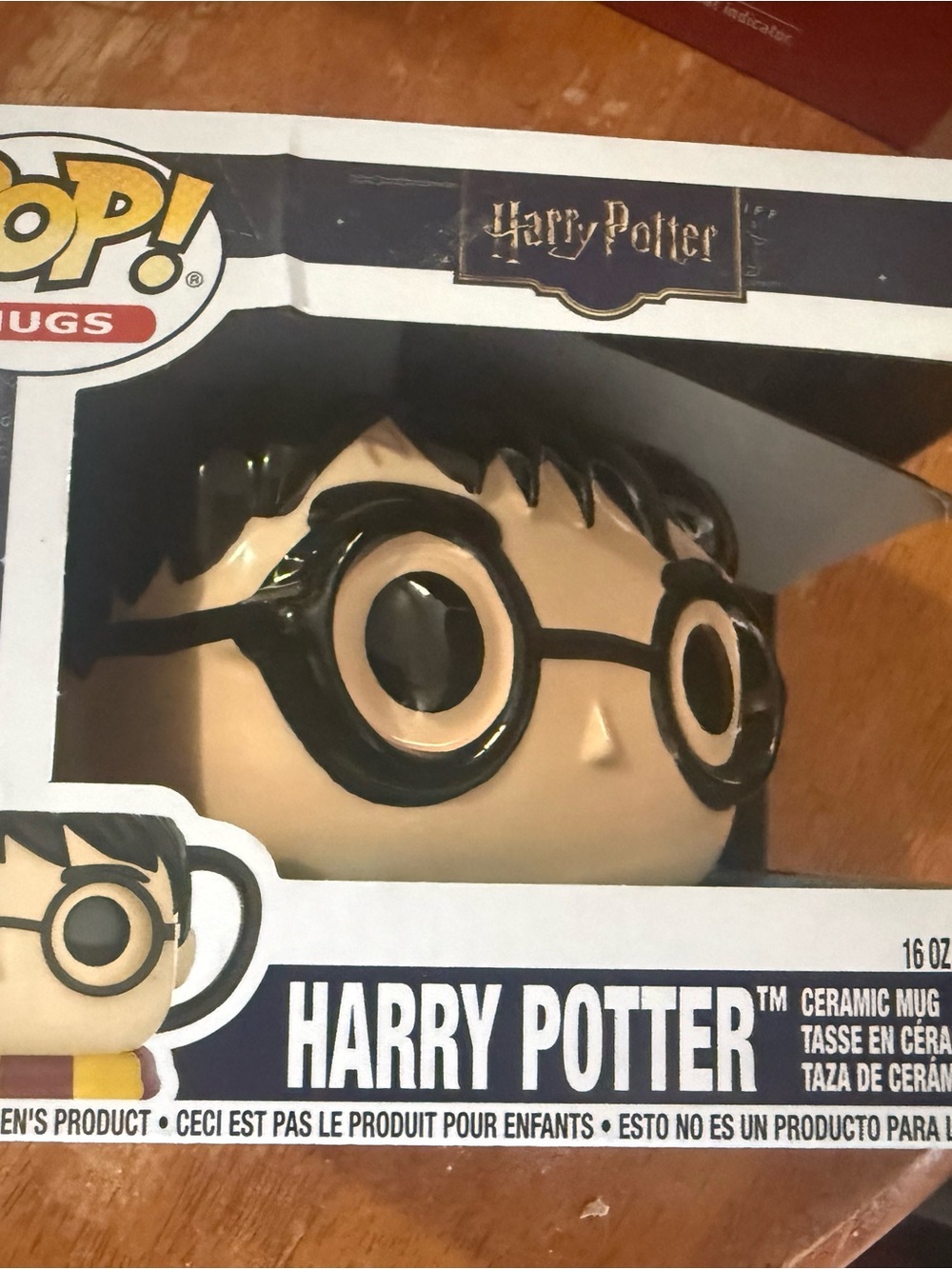 Warner Bros. Pop! Ceramic Character Mug — Black & Cream